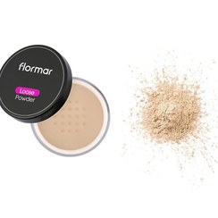 تصویر پودر تثبیت کننده آرایش فلورمار - 003 Flormar Loose Powder