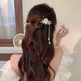 تصویر کانزاشی گل سفید 