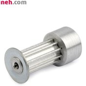 تصویر پولی تایمینگ 15 دندانه مدل 3M مناسب برای تسمه با پهنای 15 میلیمتر 15-3M-15 Timing Pulley