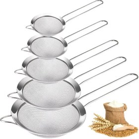 تصویر الک استیل دسته دار 