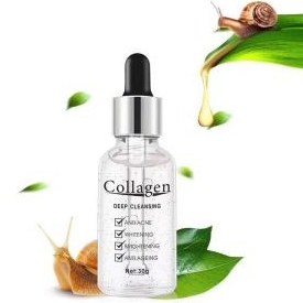 تصویر سرم کلاژن ساز و رفع چروک حلزون Collagen Serum and Snail Collagen 