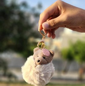 تصویر آویز عروسکی گرد 