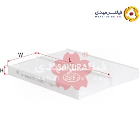 تصویر فیلتر کابین ساکورا CA-1809-S 