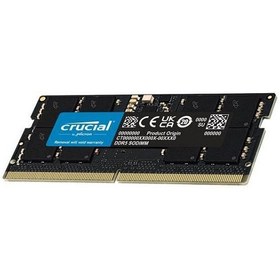 تصویر رم لپ تاپ DDR5 تک کاناله 4800 مگاهرتز CL40 کروشیال مدل CT32 ظرفیت 32 گیگابایت 