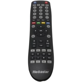 تصویر کنترل گیرنده مدیا استار Media Mediastar Receiver Remote