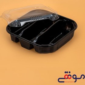 تصویر درب ظرف نفیس مربع (تعداد درکارتن600) 