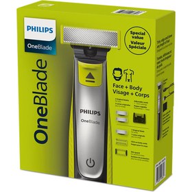 تصویر وان بلید(OneBlade) صورت و بدن فیلیپس(PHILIPS) اورجینال مدل QP2834/60 