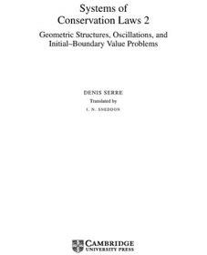 تصویر دانلود کتاب Systems of conservation laws 2: geometric structures, oscillations, and initial-boundary value problems 2000 کتاب انگلیسی سیستم های قوانین حفاظت 2: ساختارهای هندسی، نوسانات، و مسائل ارزش مرزی اولیه 2000