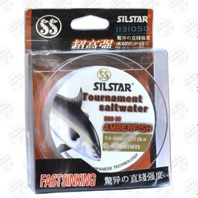 تصویر نخ ماهیگیری نایلون آب شور سیلستار تورنومنت ۳۰۰متر سایز ۰.۶۰، SILSTAR SALTWATER 0.60,300M 