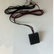 تصویر پنل کنترل لمسی شیشه‌ای هوشمند با سنسور پشت آینه‌ای مدل ایدل 