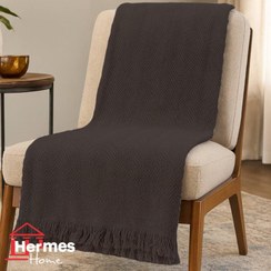 تصویر شال مبل سلونیا ابعاد SELONIA 170X210 مدل: CLASIC KAHVE 