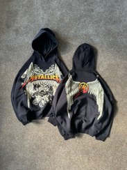 تصویر هودی مشکی متالیكا 