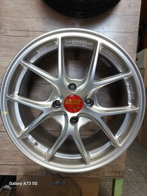 تصویر رینگ اسپرت سایز ۱۵ (۱۰۸×۴) نقره‌ای Sport wheel size15(4×108) Silver BBS