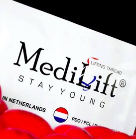 تصویر نخ مدیلیفت double needle 440mm Medilift double needle 440mm