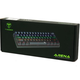 تصویر کیبورد گیمینگ تی دگر مدل Arena T-TGK321 ا T-DAGGER Arena T-TGK321 Gaming Keyboard T-DAGGER Arena T-TGK321 Gaming Keyboard
