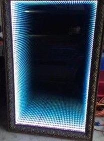 تصویر آینه بینهایت(80×120سانتی متر) RGB ریموت دار infinity mirror