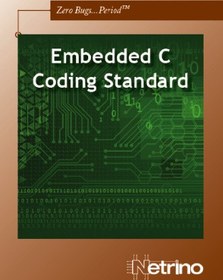 تصویر دانلود کتاب Embedded C Coding Standard 1st کتاب انگلیسی استاندارد کدگذاری C تعبیه شده 1st