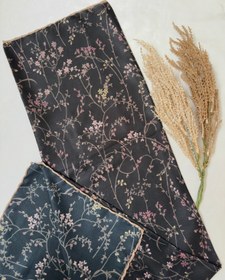 تصویر روسری ابریشم گل ریز Scarf