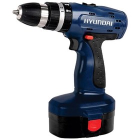 تصویر دریل چكشی شارژی لیتیوم هیوندای دو سرعته مدل HP218L-CD Hyundai HP218L-CD Cordless Impact Drill