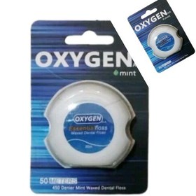 تصویر نخ دندان مارک اکسیژن AVA OXYGEN متری50 نازک 