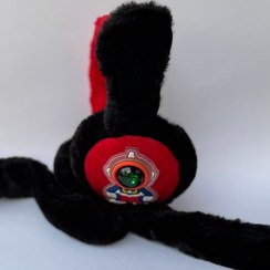 تصویر گوشگیر پمپی فضانورد - قرمز مشکی 