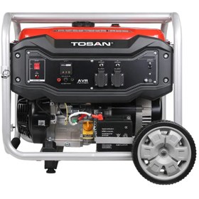 تصویر موتور برق بنزینی 5500 وات الکتریکی مدل 1155GW Tosan 1155GW