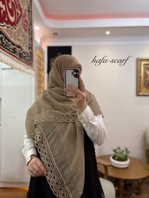 تصویر روسری نخی دوردانتل 