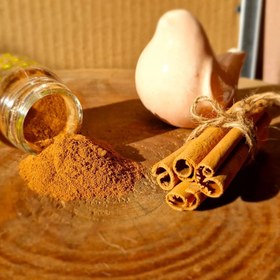 تصویر پودر دارچین - پت ادویه پاش 100 گرم cinnamon powder