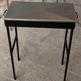 تصویر منقل آهنی ورق ضخیم 60 سانتی پایه ایستاده 