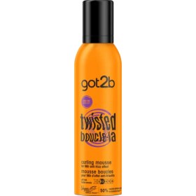 تصویر موس حالت دهنده فر مو گات تو بی شوارتسکف Schwarzkopf Got2be Twisted Bounce La MOUSSE 250ml 