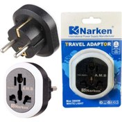 تصویر تبدیل چراغدار نارکن اصلی Narken 3+2