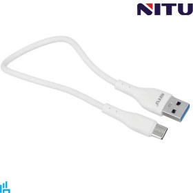 تصویر کابل تبدیل شارژ USB به تایپ سی TypeC نیتو NITU NC251 طول 25 سانتی متر 