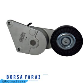 تصویر پایه تسمه سفت کن دینام پژو 405 آلترناتور کامل ( بُرسا فراز ) serpentine belt tensioner