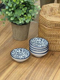 تصویر مزه خوری شکوفه آبی 