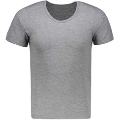 تصویر زیر پوش نیمه آستین پنبه اعلا کوالیتی حسین رحیمی کوفه رنگ ملانژ 