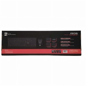 تصویر کیبورد و موس سیم دار R8 مدل 1906 Wired Keyboard And Mouse R8 1906