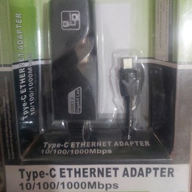 تصویر مبدل usb c به Ethernrt مدل Ay24 