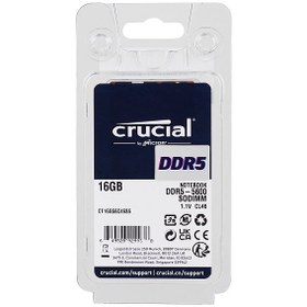 تصویر رم 16 گیگ DDR5 5600NB برند CRUCIAL 