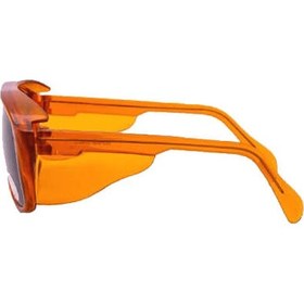 تصویر عینک ایمنی SE2130-G3 پن تایوان (ضد پرتو و لنز تیرگی 3) safety-glasses-SE2130-G3-TAIWAN