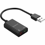 تصویر کارت صدا قابل حمل اوریکو SKT2 ا Orico SKT2 External USB Sound Card Orico SKT2 External USB Sound Card