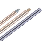 تصویر میله ارت گالوانیزه(GR-SC، GR-SS) Solid Copper & Stainless Steel Earth Rod (GR-SC, GR-SS)