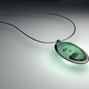 تصویر Elegant Gemstone Necklace (rental) 