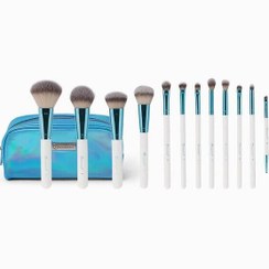 تصویر ست براش آرایشی بی اچ کازمتیکس مدل پولساید چیک مجموعه ۱۲ عددی 