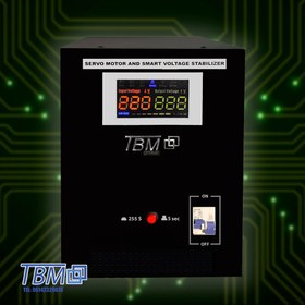 تصویر استابلایزر ولتاژ سروموتور TBM تکفاز مدل TBM STB GOLDEN 40K/DS 