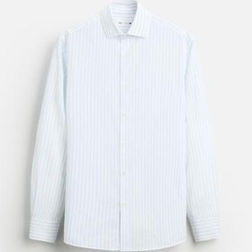 تصویر پیراهن مردانه زارا STRIPED TWILL SHIRT 