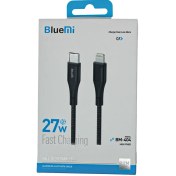 تصویر کابل شارژ سریع BlueMi مدل BM-404 | کابل USB-C به Lightning با توان 27W 