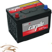 تصویر باتری 70 آمپر پایه بلند معکوس کارپیل carpile 70 D26 ah aco battery