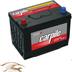 تصویر باتری 70 آمپر پایه بلند معکوس کارپیل carpile 70 D26 ah aco battery