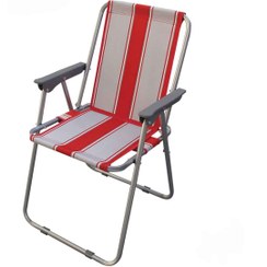 تصویر صندلی مسافرتی ساحلی 9 فنره فوم دار ا Beach travel chair with 9 foam springs Beach travel chair with 9 foam springs