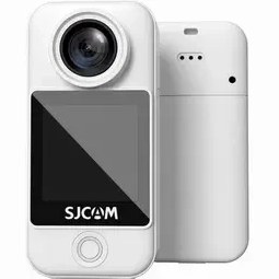 تصویر دوربین اکشن ورزشی SJCAM C300 Pocket Mini 4K سفید 